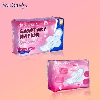 Super Absorbent Core Non-woven Fabric Surface Wholesome Negative Ion Sanitary Napkin