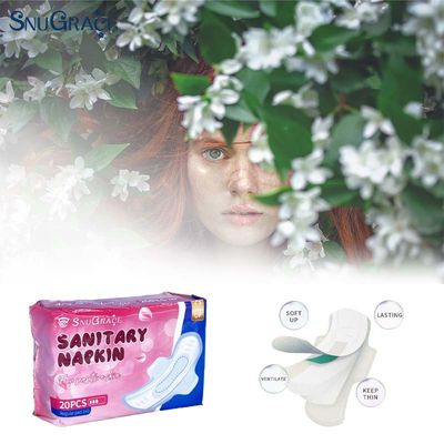 Breathable Wholesome Disposable Sanitary Napkin Core Body Relieves Dysmenorrhea 240mm