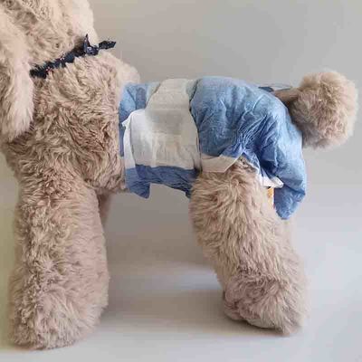 Large Female Dog Diapers Customized Color Disposable Dog Diaper for Sustainable