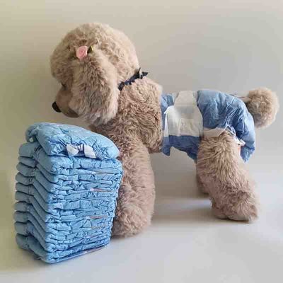 Pet Diapers for Dogs Cloth-like Film or PE Film Backsheet Sustainable and Eco-Friendly