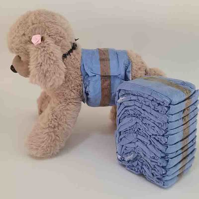Male Dog Diaper with Soft Non-woven Top Sheet and Adjustable Humidity Indicator Included