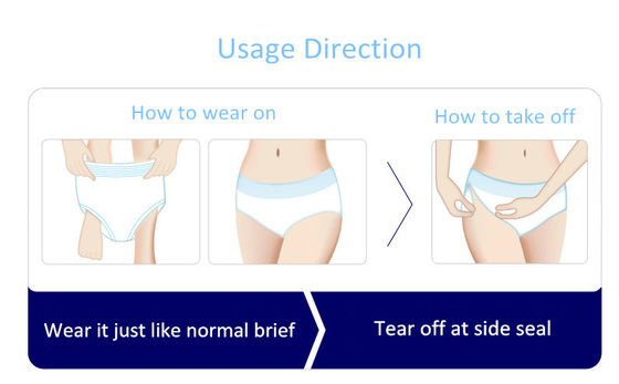 Disposable Menstrual Underwear for Women 2023 Wholesome Absorbent Underwear S.M.L