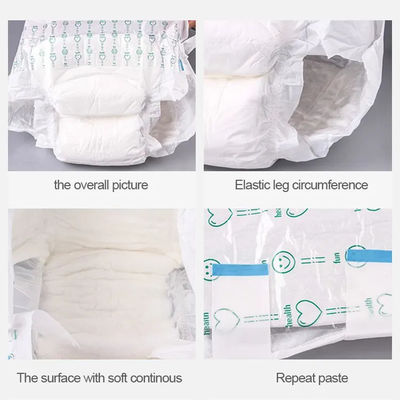 Printed OEM ODM Acceptable 6000ml Big Adult Diaper with 3D Leak Prevention Channel