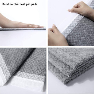 Carbon Fiber Bamboo Charcoal Pet Pee Pad 22X22 30X36 36X36 23X30 for Puppy Training
