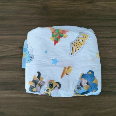 Non Woven Fabric Super Absorbent Adult Baby Diaper OEM Printed Abdllover Diaper