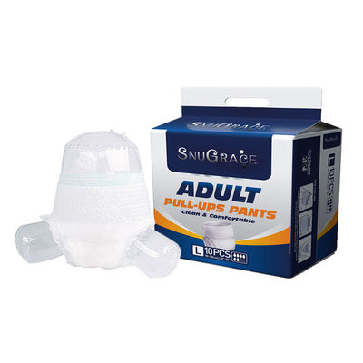 Plain Woven Adult Diapers for Adults Super Absorbent and Soft Breathable Pants Type