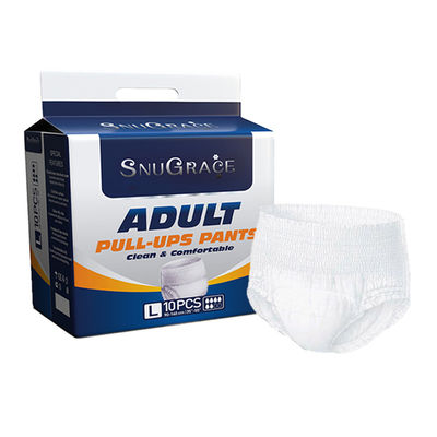 Easy Pull Up Pants Diaper for Elder People Incontinence Adult Absorbent Underwear