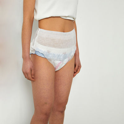 Korea SAP Lady Menstrual Period Pants for Sanitary Napkin Pants in Soft Nowoven Frabic