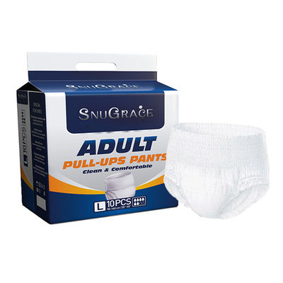 Anti-Leak 3D Leak Prevention Channel Japanese Adult Pull On Ups Diaper Pants for Night