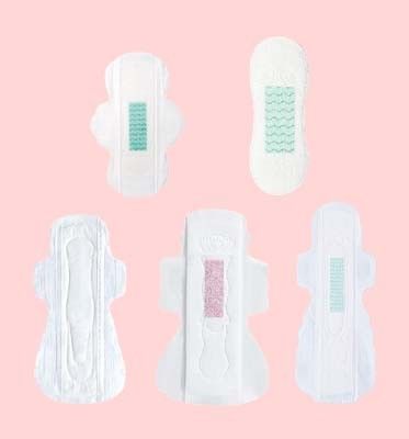 Customized 270MM Lady Anion Sanitary Pad Natural Sanitary Napkin Menstrual Pads