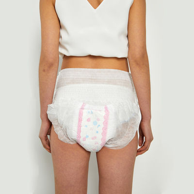 Maternity Pad Menstrual Panties with Soft Nonwoven Top Sheet and Adjustable Waistband