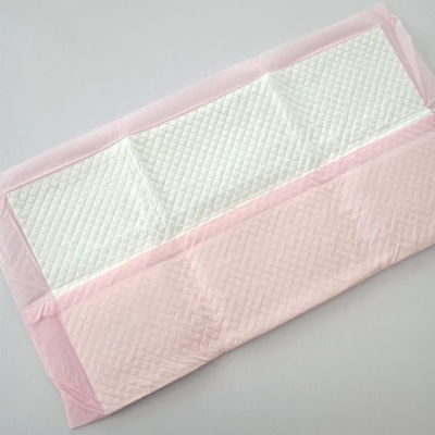 300ml-1200ml Absorbent Orange Organic Disposable Underpad for Adult Incontinence Pads
