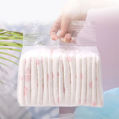 High Absorbency Disposable Menstrual Pants Non Woven Fabric Fluff Pulp SAP for Women