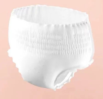 High Absorbency Disposable Menstrual Pants Non Woven Fabric Fluff Pulp SAP for Women