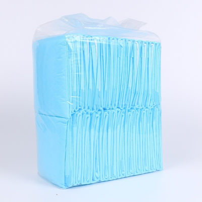 PE Film Breathable Fabric Hospital Absorbent Underpads Disposable Adult Bed Pads 60 x 90
