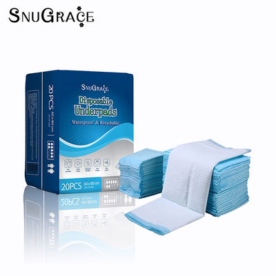6 PLY SNUGRACE Super Absorbent Incontinence Adult Under Pad Disposable Urine Pads For Bed