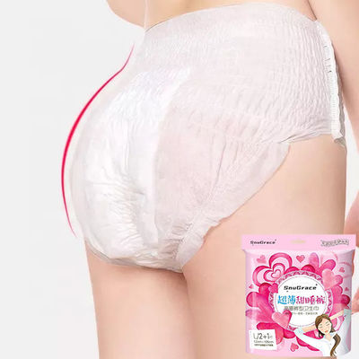 Convenient and Hygienic Female Pull Up Panty Diapers with Disposable Menstrual Pad