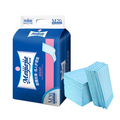 Anti-Leak 3D Leak Prevention Channel Embroidered Disposable Underpad for Adults