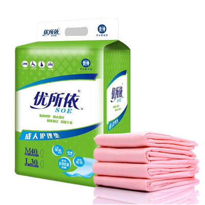 Printed Disposable Incontinence Bed Mats for Adults Hypoallergenic and Eco-Friendly
