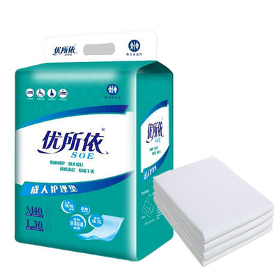 Certified ISO9001/ISO14001/OHSAS18001 BV Super Absorbent Disposable Bed Pads for Adults