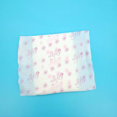 50ml-200ml Absorbency Women Menstrual Pads Organic Cotton Biodegradable Sanitary Napkins