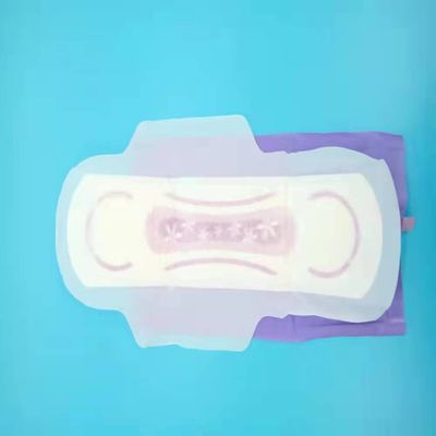 50ml-200ml Absorbency Women Menstrual Pads Organic Cotton Biodegradable Sanitary Napkins