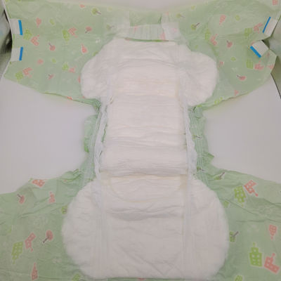 Soft Nonwoven Top Sheet Printed Adult Diapers for Leak Protection Free Sample Offered