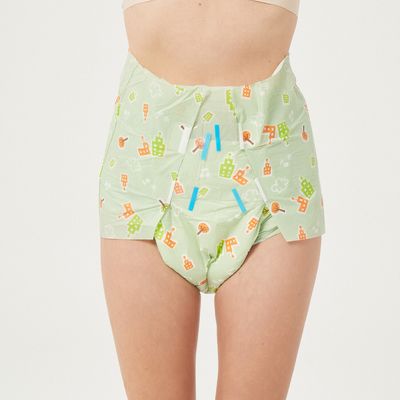 Leak Prevention Adult Baby Diaper Sample for OEM ODM Acceptable Embroidered Design