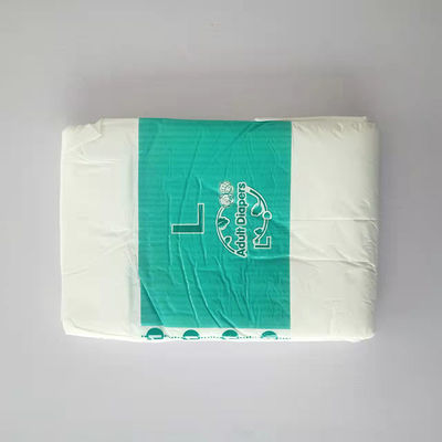 High Absorbency Incontinence Adult Diaper in White Material with Japan SAP