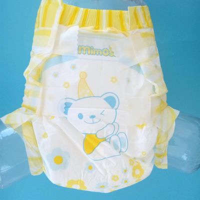 Soft Non-woven Top Sheet Printed ABDL Diaper for Elderly 3D Leak Prevention Channel