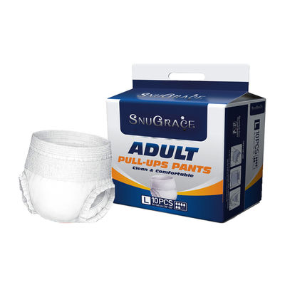 Adult Incontinence Care Fluff Pulp Sap Panty Diapers Hospital Grade ISO Certified