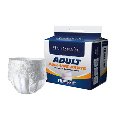 Unisex Senior Men and Women Ultra Thick Adult Panty Diaper with Super Absorption