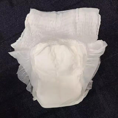 White Adults Incontinence Panty Diaper with ISO CE Certificate and Elastic Waistband