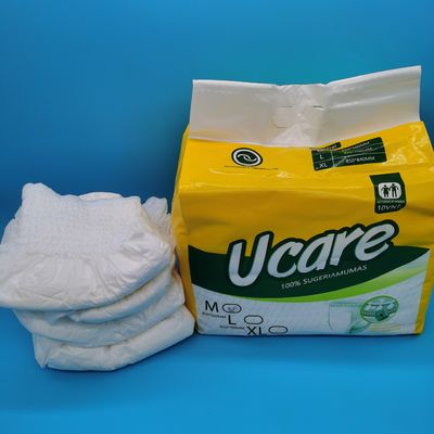 Customized Disposable Adult Panty Diaper Brief Pants with Soft Breathable Top Sheet