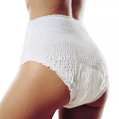 White Adult Swim Diaper Breathable ISO CE Certified for Customer Needs