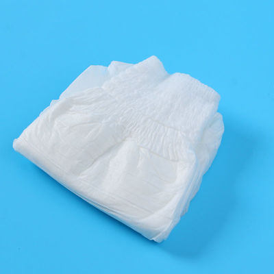 Unisex Senior Disposable Absorbent Underwear Brief Pants Type with Plain Woven Style