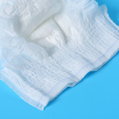 Unisex Senior Disposable Absorbent Underwear Brief Pants Type with Plain Woven Style