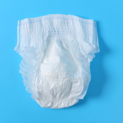 Unisex Senior Disposable Absorbent Underwear Brief Pants Type with Plain Woven Style