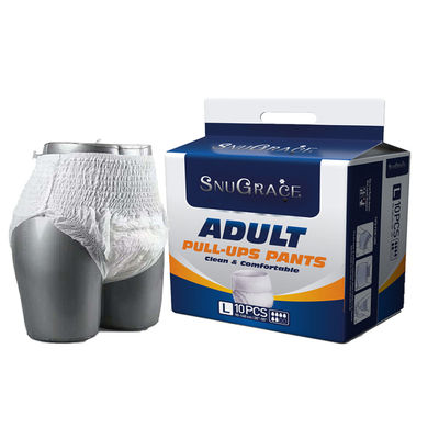 Customized Disposable Adult Pants Diapers OEM ODM Supported Incontinence Diaper Pants