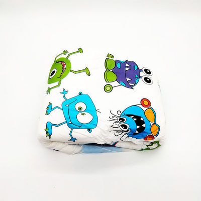 Soft Nowoven Frabic Incontinence Cartoon Adult Diaper Ultra Thick for Elderly Patients