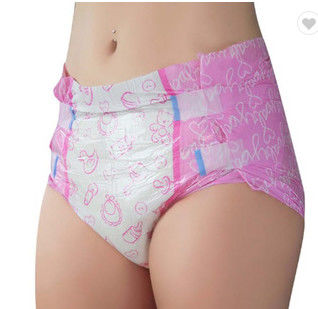 Disposable Absorption Ultra Thick Senior Adult Diapers Cartoon Diaper 6000ml Adult Baby