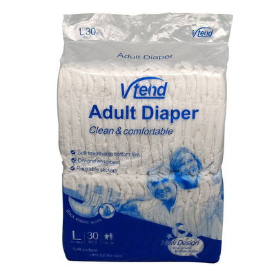 High Absorbent Incontinence Underwear Plain Woven Disposable Adult Diaper for Medical