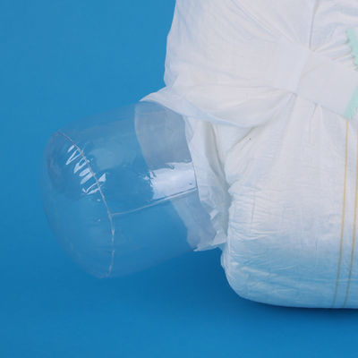 Ultra Thick Adult Diaper with Soft Nonwoven Top Sheet and Super Absorbent Fluff Pulp
