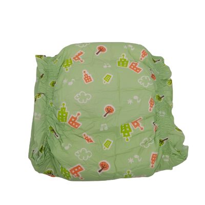 Adults Ultra Thick Printed Disposable Adult Baby Diaper with 3D Leak Prevention Channel